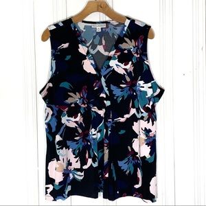 Dana Buchman sleeveless blouse